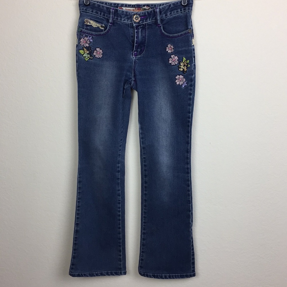 Jeans Dictionary Embroidered Bootcut Jeans Size 27